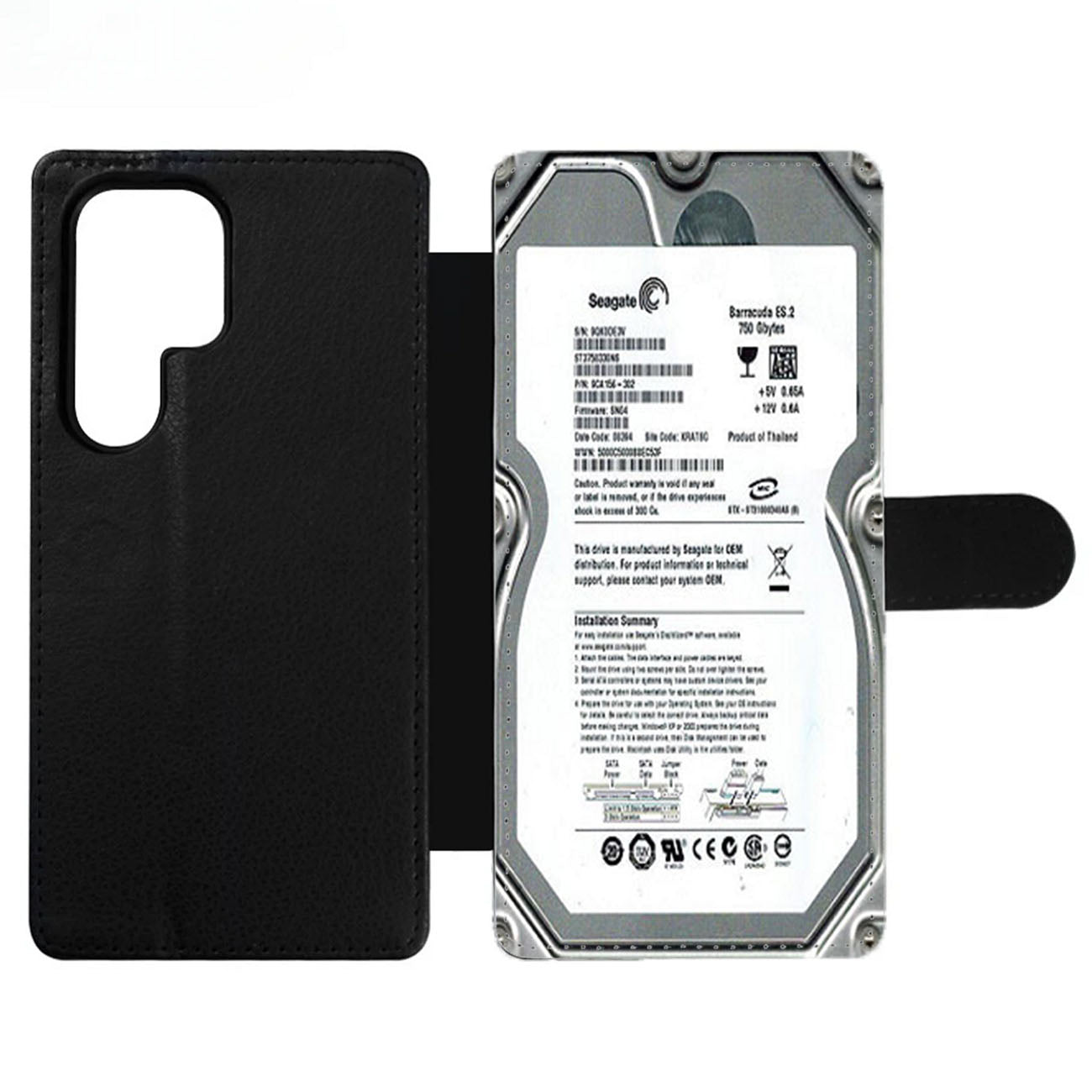 Hard Drive Wallet Samsung Case