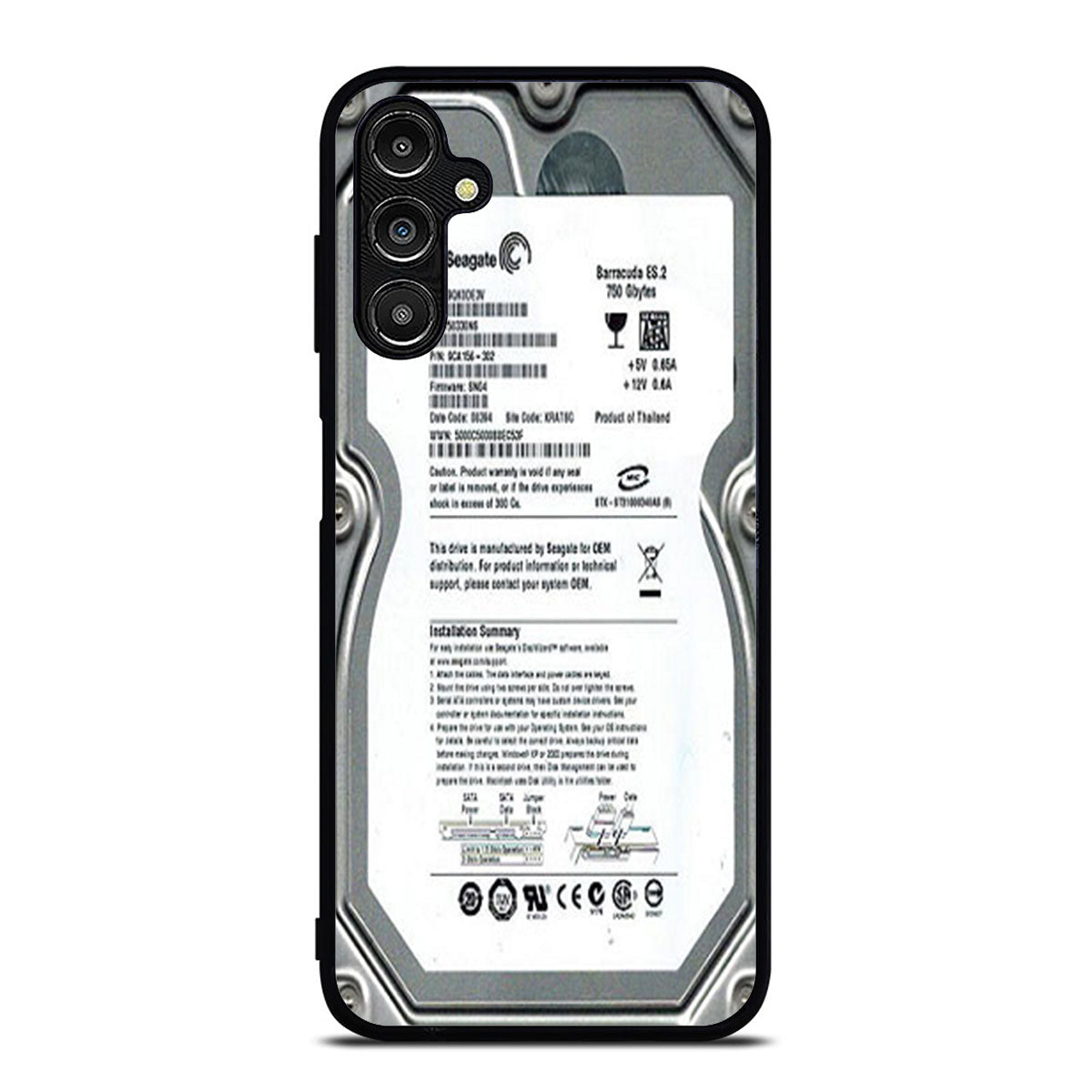Hard Drive Samsung A16 Case