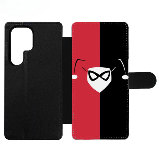 Harley Quinn Design Wallet Samsung Case