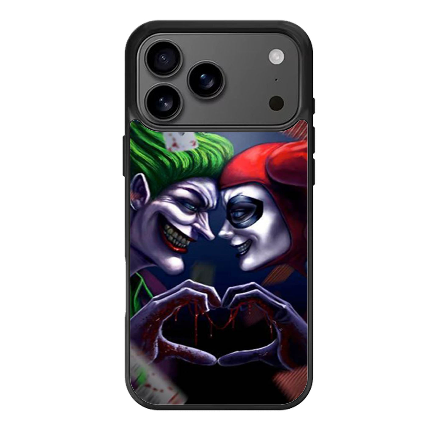 Harley Quinn Loves Joker iPhone 17 Pro Max Case