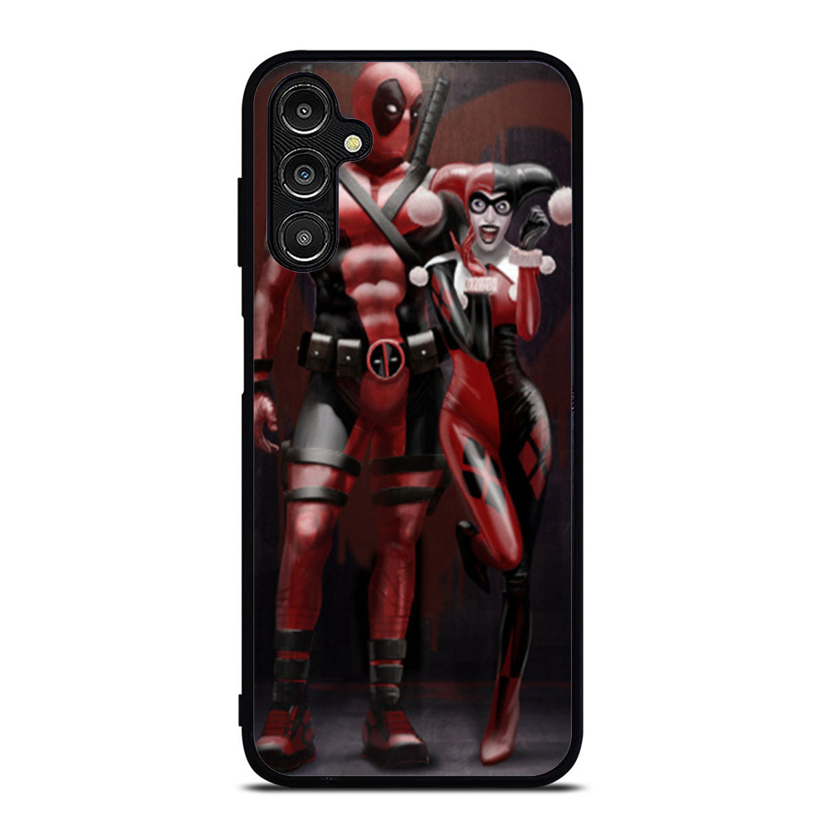 Harley Quinn and Deadpool Samsung A16 Case