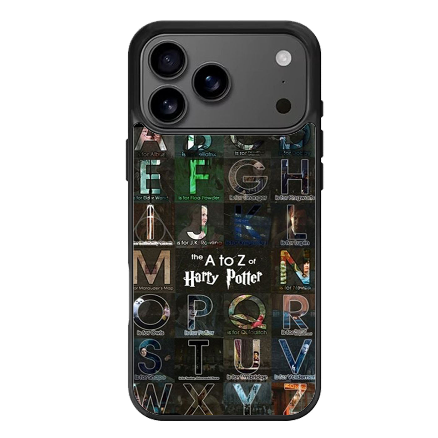 Harry Potter A To Z iPhone 17 Pro Max Case