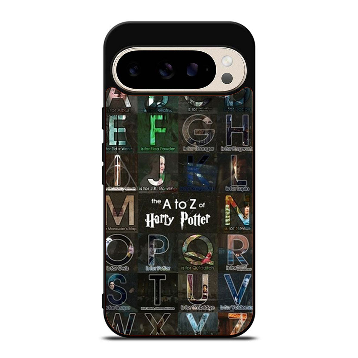 Harry Potter A To Z Google Pixel 9 Pro Case