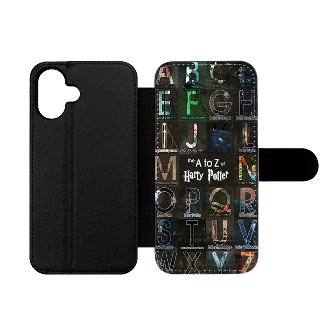Harry Potter A To Z Wallet iPhone Case