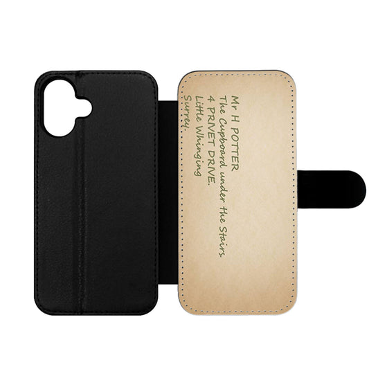Harry Potter Address Wallet iPhone Case