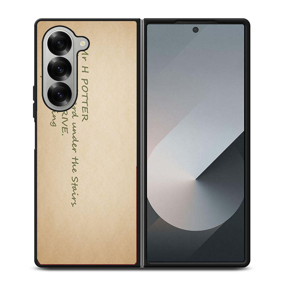 Harry Potter Address Samsung Z Fold 6 Case