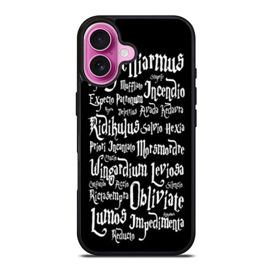 Harry Potter Black Magic Spells iPhone Case Cover