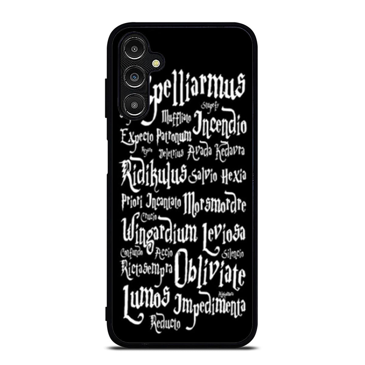 Harry Potter Black Magic Spells Samsung A16 Case