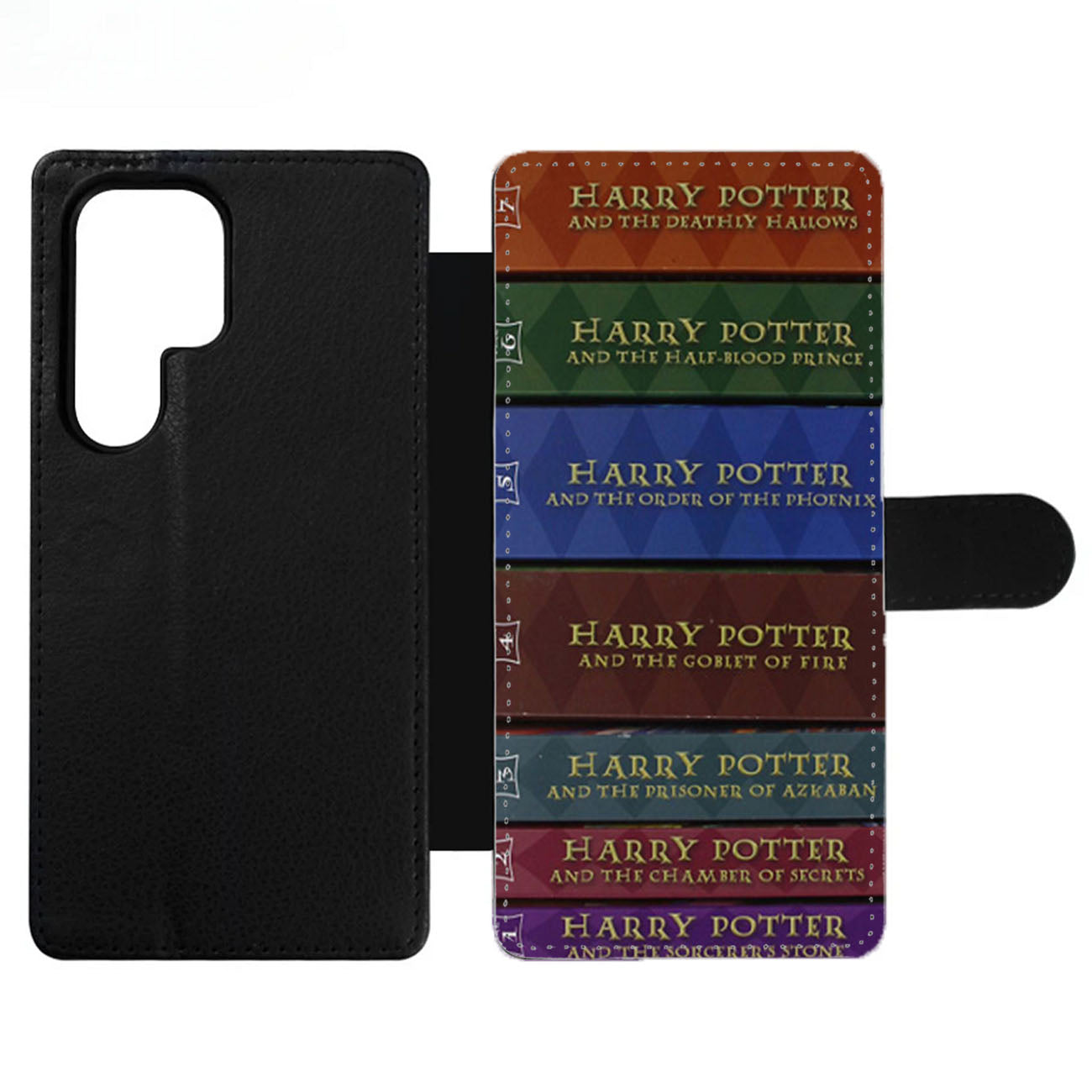 Harry Potter Books New Series Wallet Samsung Case