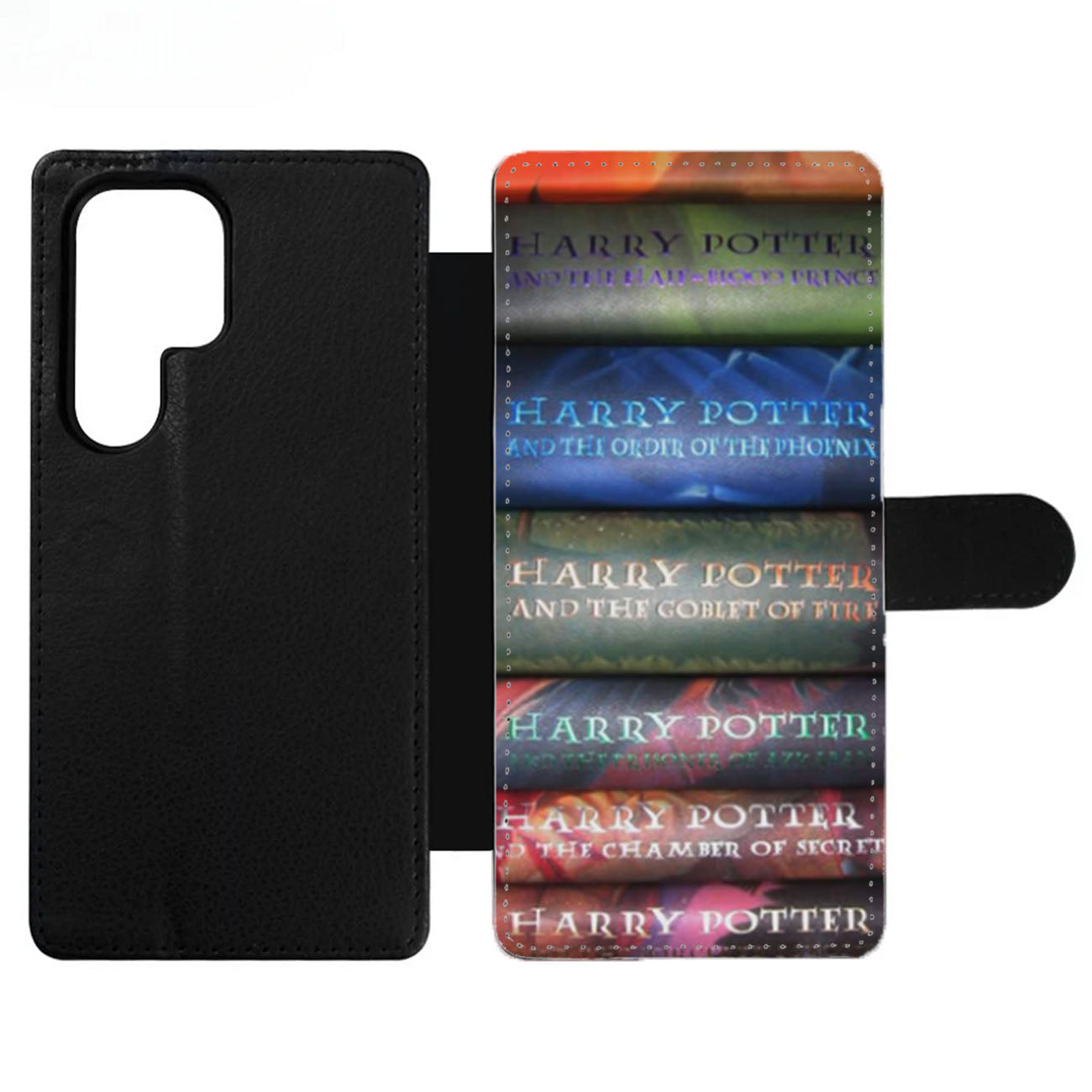Harry Potter Books Wallet Samsung Case