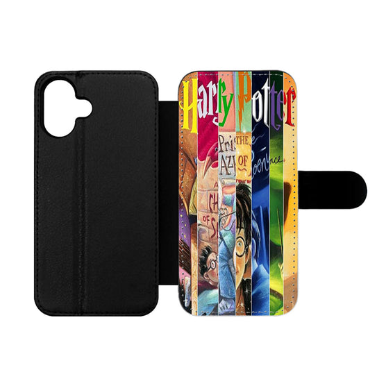 Harry Potter Cover Books Wallet iPhone Case
