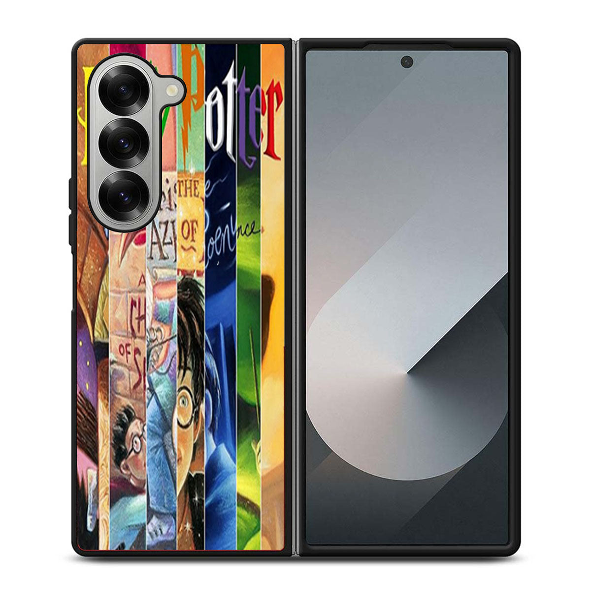 Harry Potter Cover Books Samsung Z Fold 6 Case