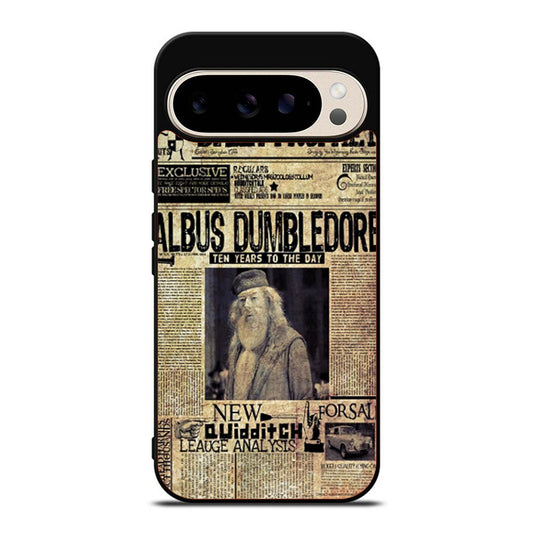 Harry Potter Daily Prophet Albus Dumbledore Google Pixel 9 Pro Case