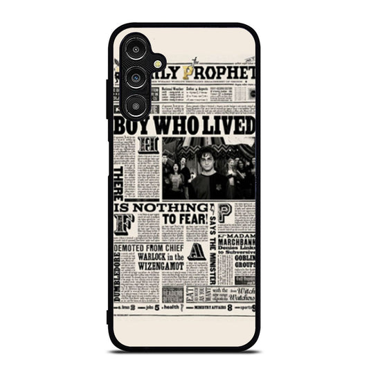Harry Potter Daily Prophet Boy Who Lived Samsung A16 Case