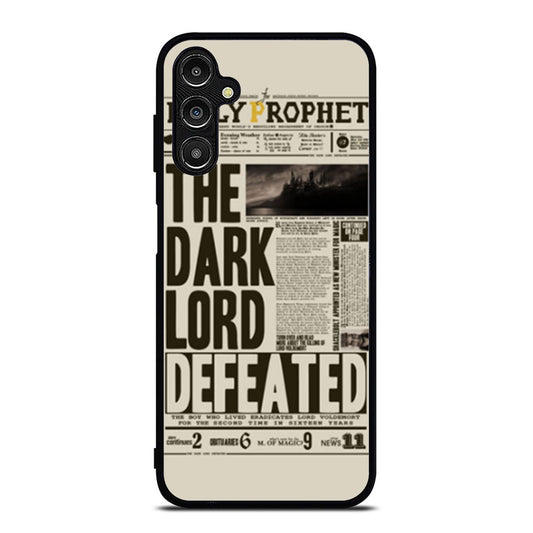 Harry Potter Daily Prophet Dark Lord Defeated Samsung A16 Case
