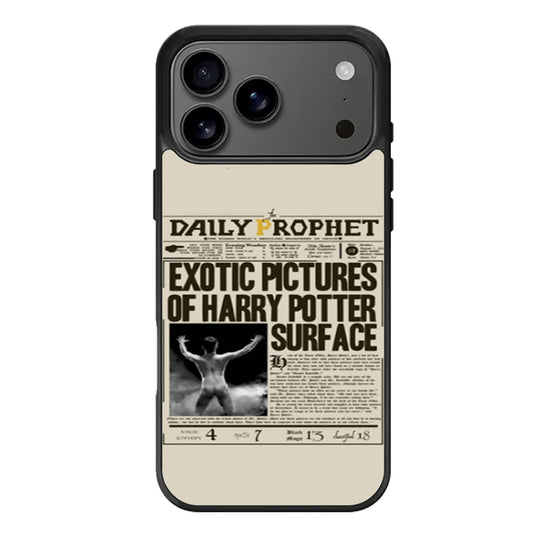 Harry Potter Daily Prophet Exotic Pictures iPhone 17 Pro Max Case