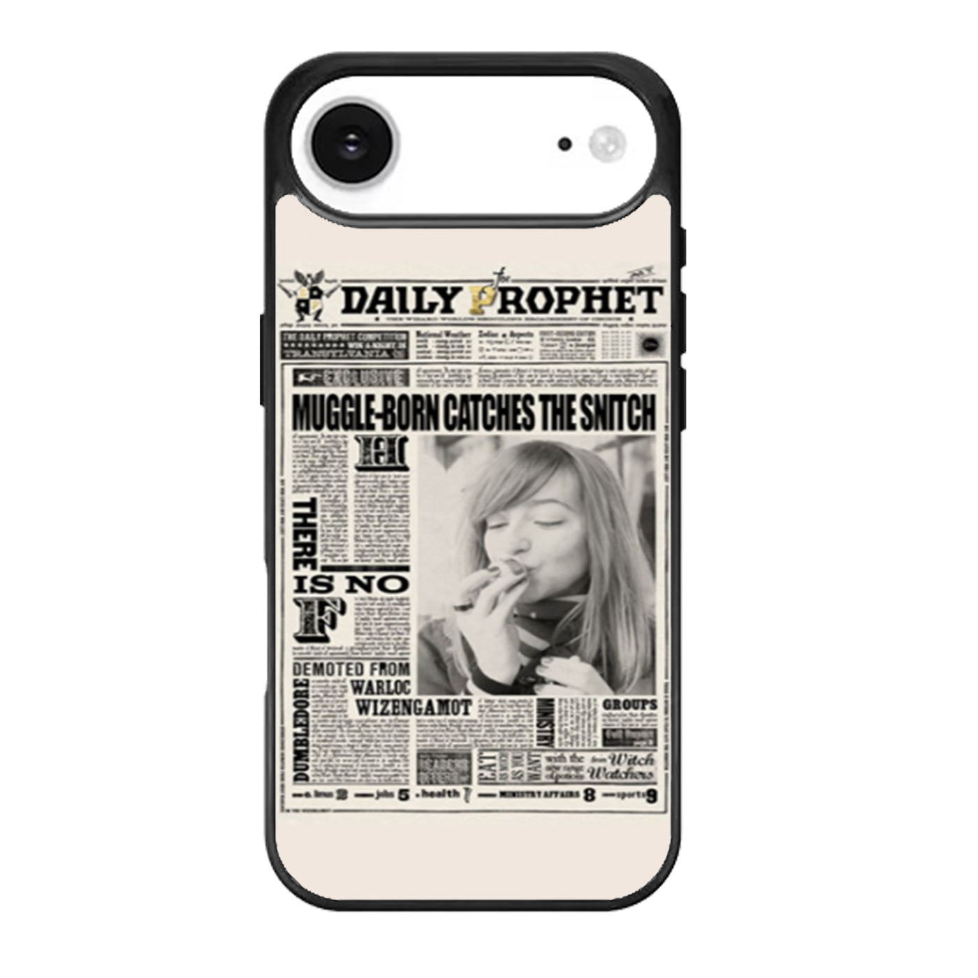 Harry Potter Daily Prophet Muggle Catches Snitch iPhone Air Case