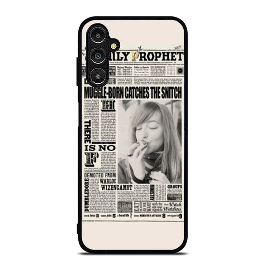 Harry Potter Daily Prophet Muggle Catches Snitch Samsung A16 Case