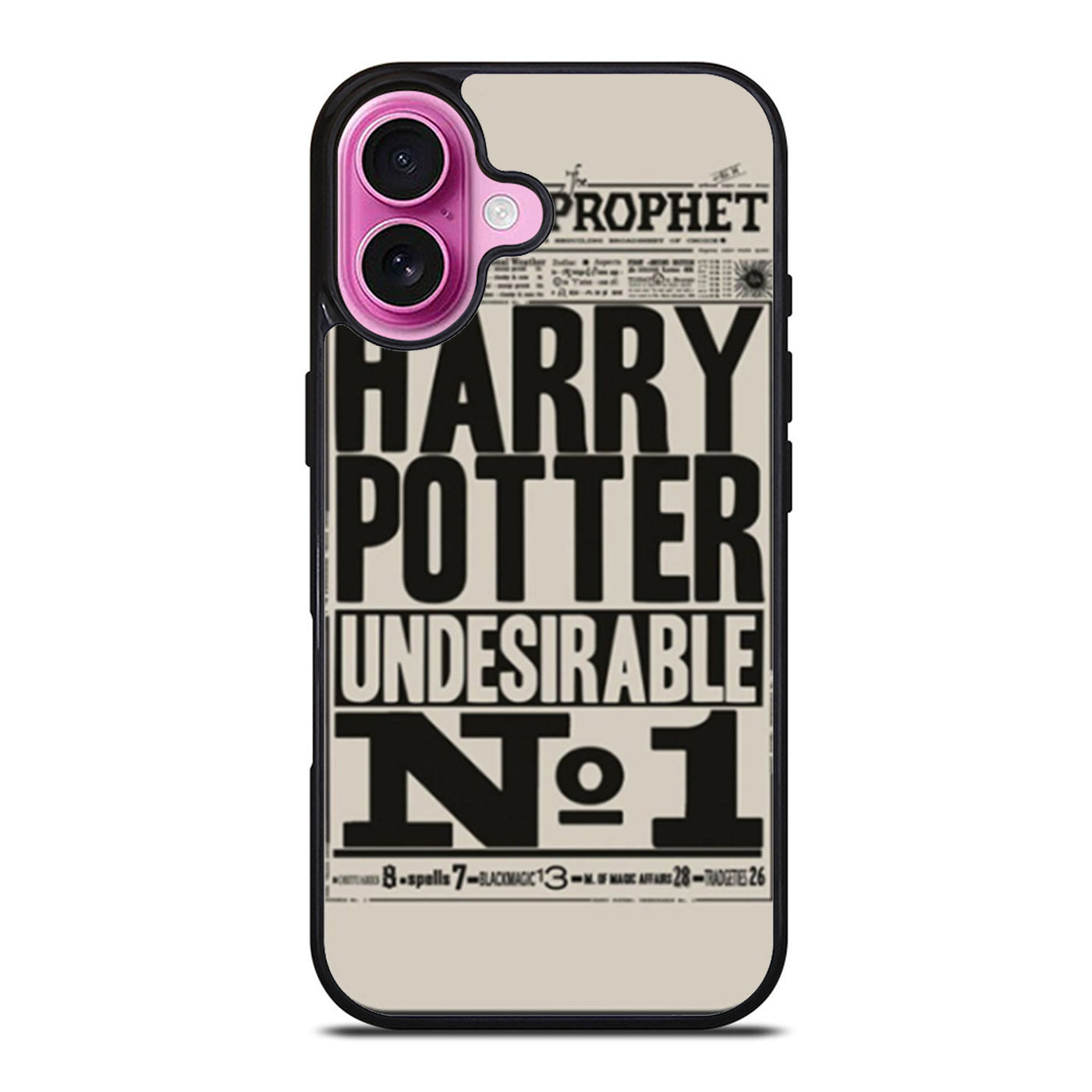 Harry Potter Daily Prophet Undesirable No 1 iPhone Case Cover