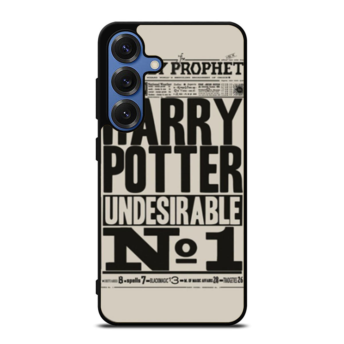 Harry Potter Daily Prophet Undesirable Samsung S25 Ultra Case