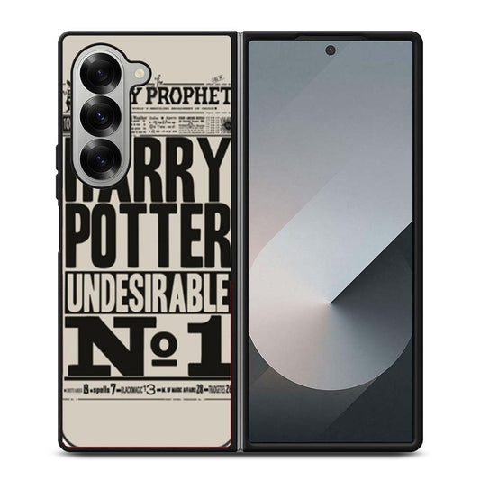Harry Potter Daily Prophet Undesirable Samsung Z Fold 6 Case