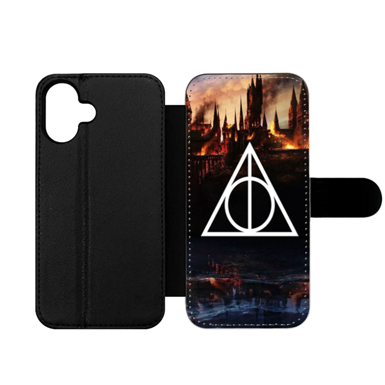 Harry Potter Deathly Hallows Wallet iPhone Case