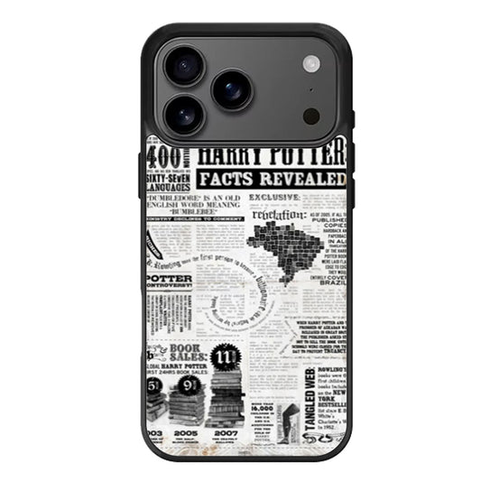Harry Potter Facts Revealed iPhone 17 Pro Max Case