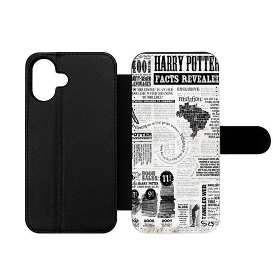 Harry Potter Facts Revealed Wallet iPhone Case