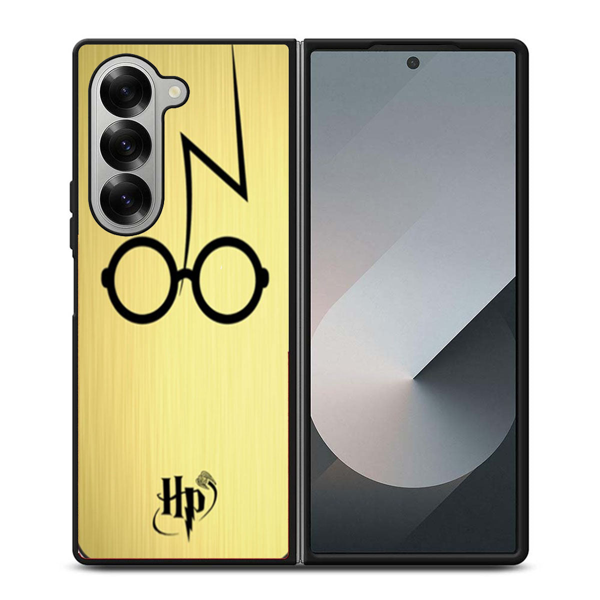Harry Potter Gold Samsung Z Fold 6 Case