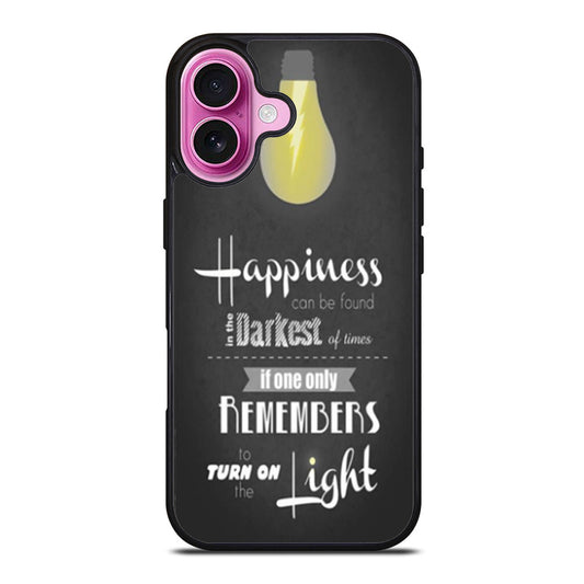 Harry Potter Happiness Quote iPhone Case Cover