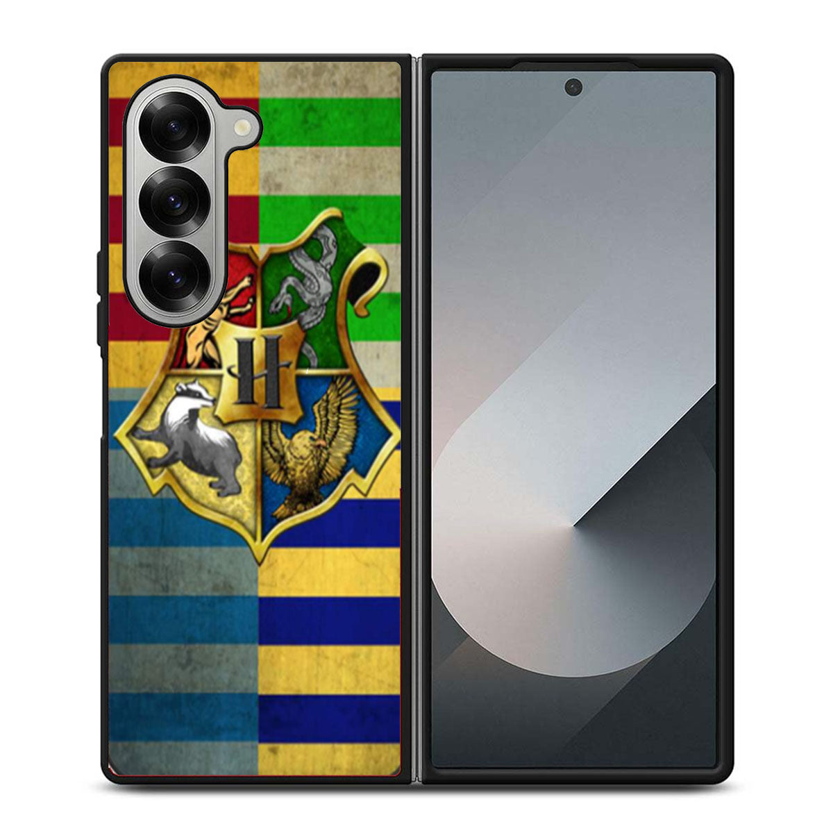 Harry Potter Hogwarts Crest Sigil Samsung Z Fold 6 Case