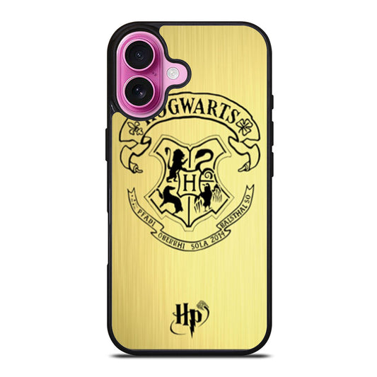 Harry Potter Hogwarts Gold Logo iPhone Case Cover