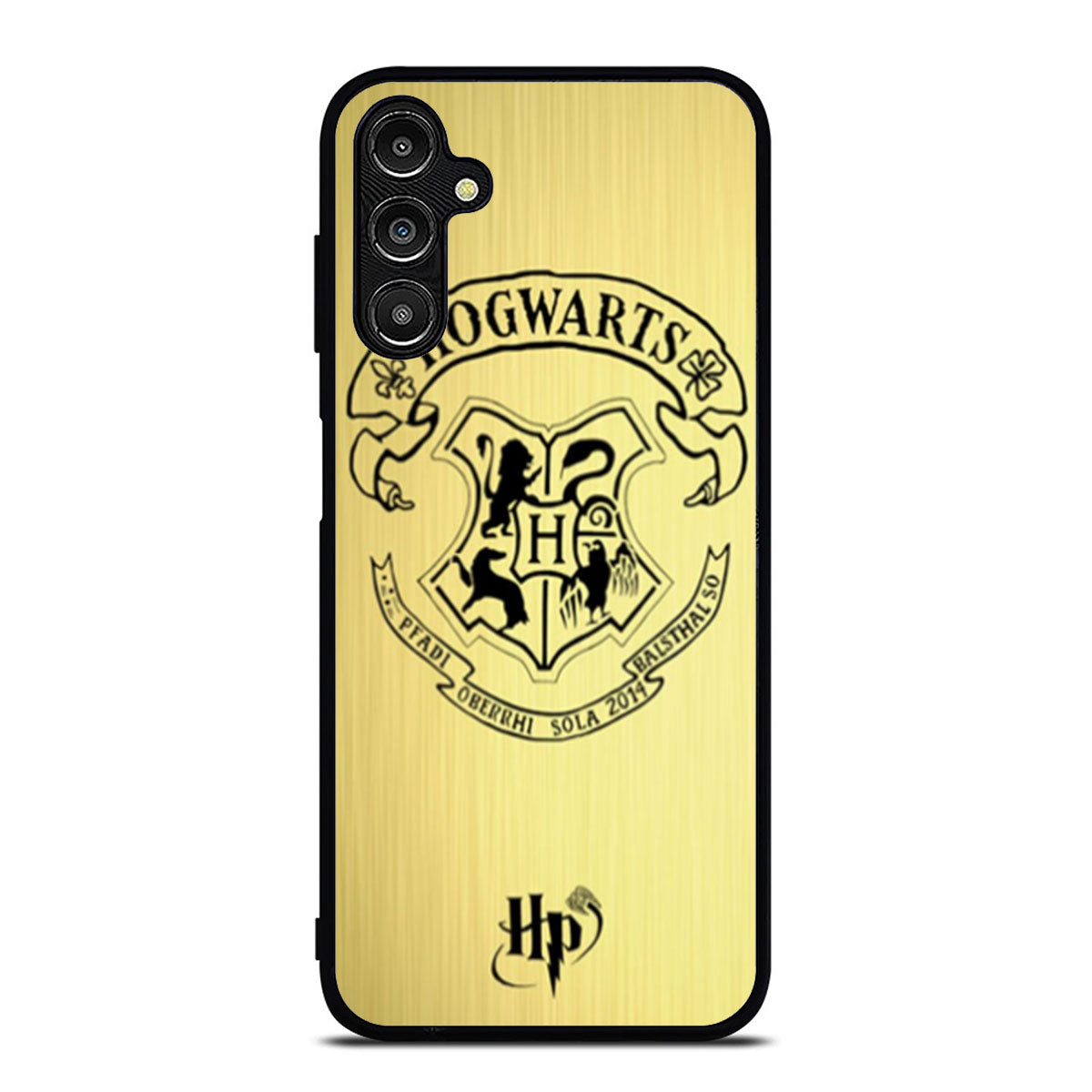 Harry Potter Hogwarts Gold Logo Samsung A16 Case