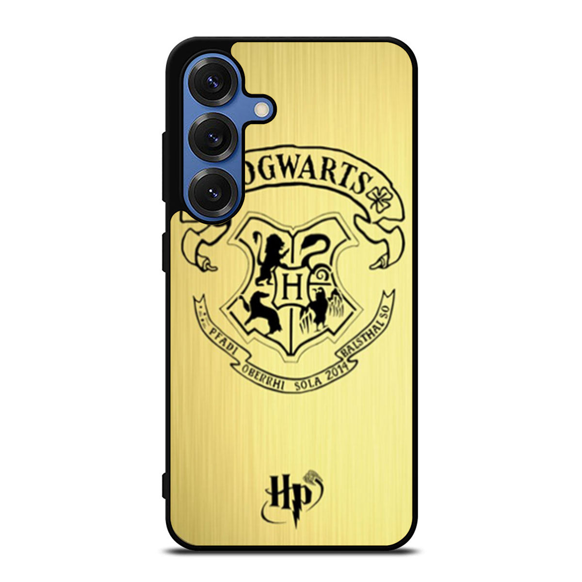 Harry Potter Hogwarts Gold Logo Samsung S25 Ultra Case