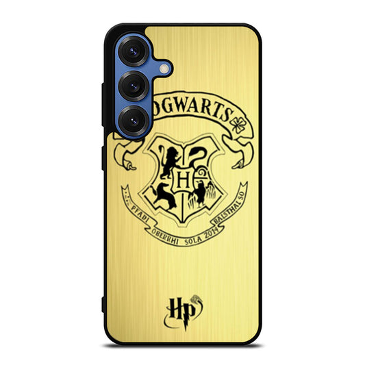 Harry Potter Hogwarts Gold Logo Samsung S25 Ultra Case