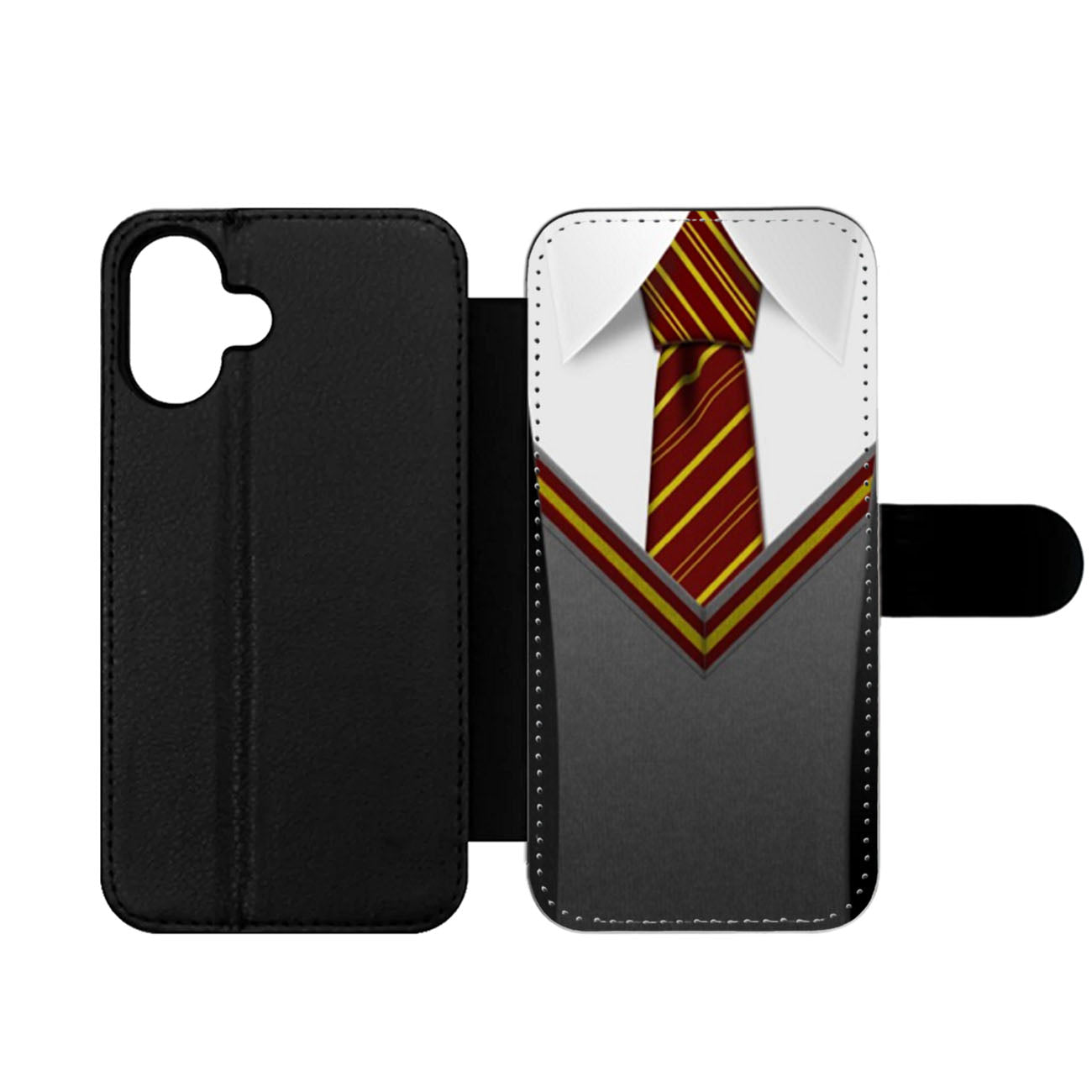 Harry Potter Hogwarts Gryffindor Suit Uniform Wallet iPhone Case