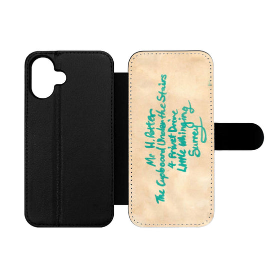 Harry Potter Hogwarts Letter Wallet iPhone Case