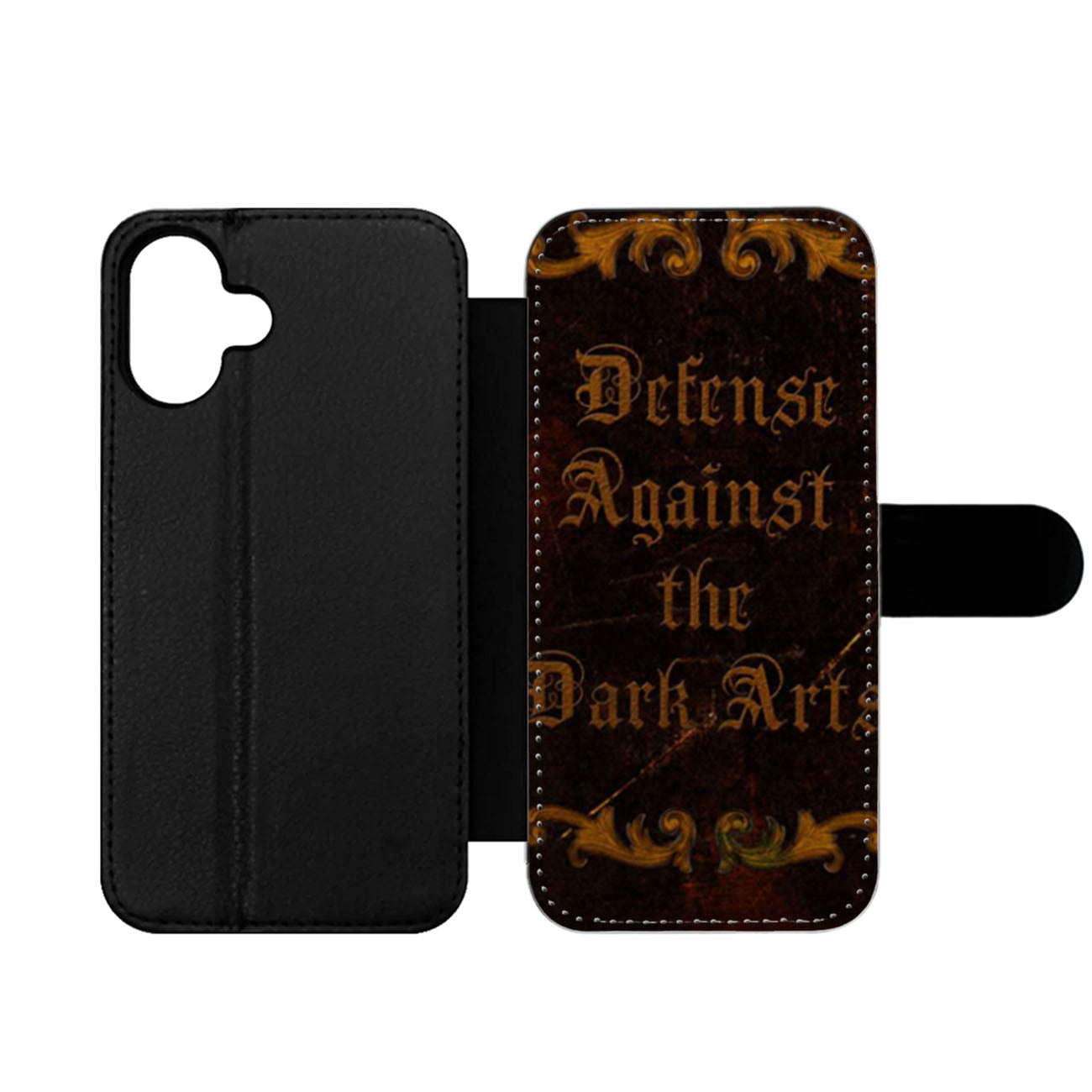 Harry Potter Inspired Defense Against The Dark Arts Wallet iPhone Case