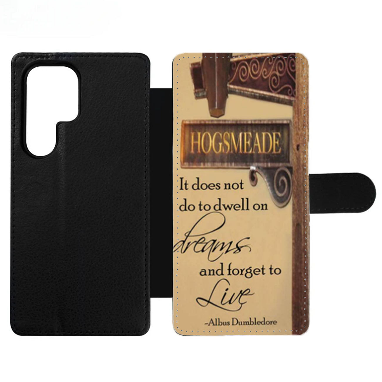 Harry Potter Inspired Quote Wallet Samsung Case