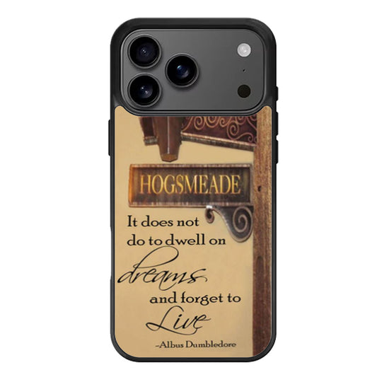 Harry Potter Inspired Quote iPhone 17 Pro Max Case
