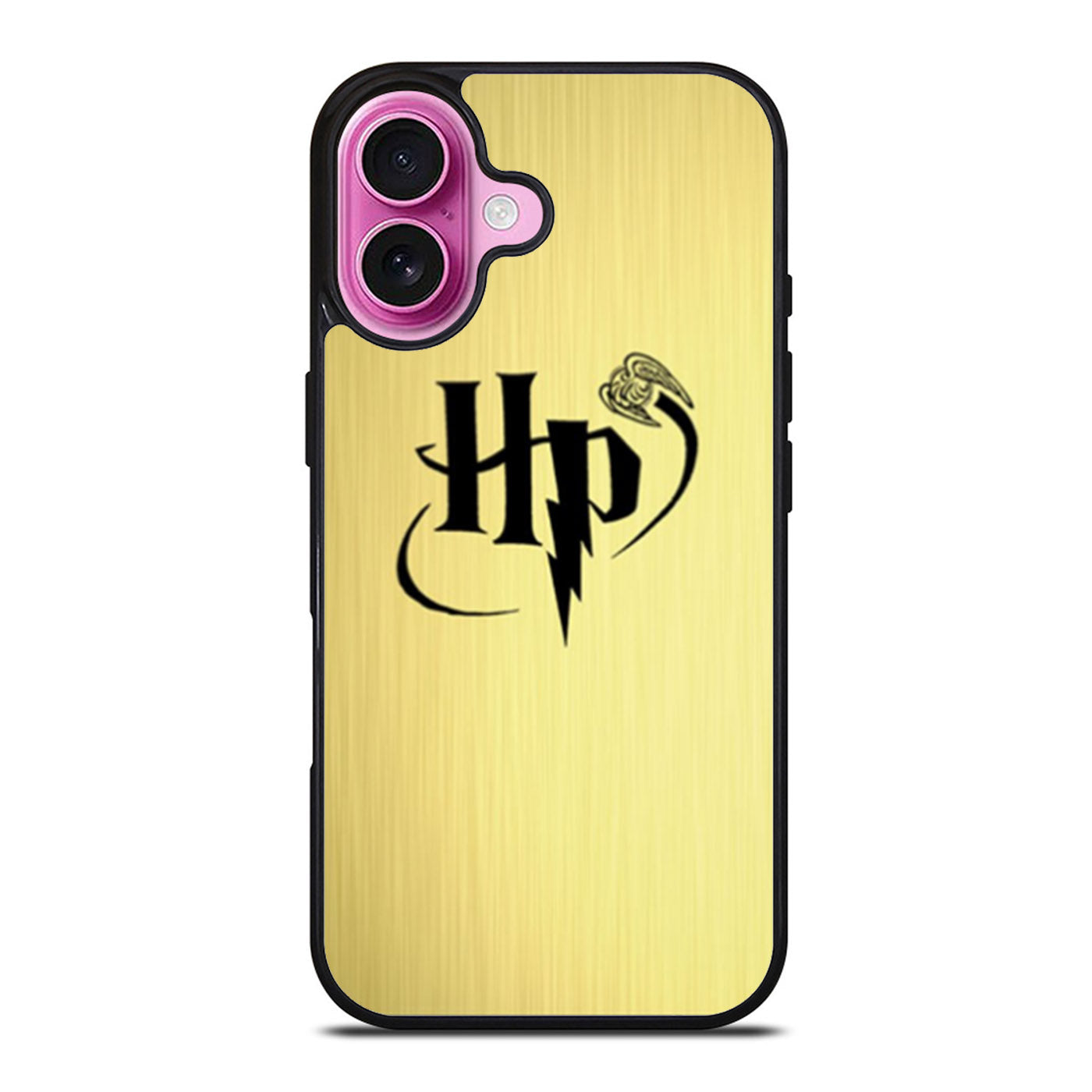 Harry Potter Logo Snitch Gold iPhone Case Cover