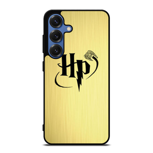 Harry Potter Logo Snitch Gold Samsung S25 Ultra Case