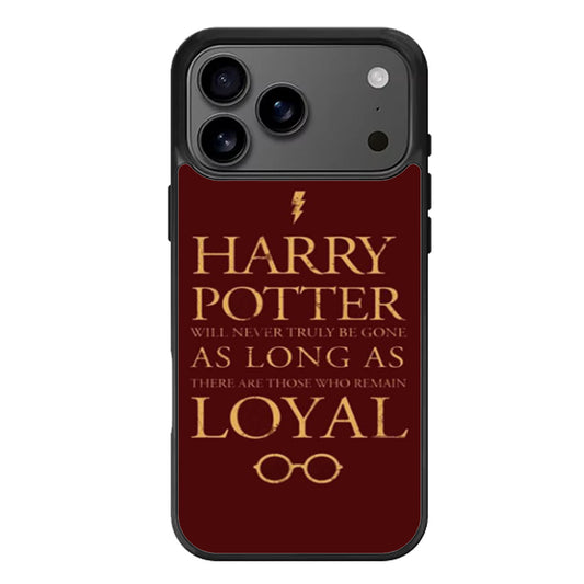 Harry Potter Loyal iPhone 17 Pro Max Case