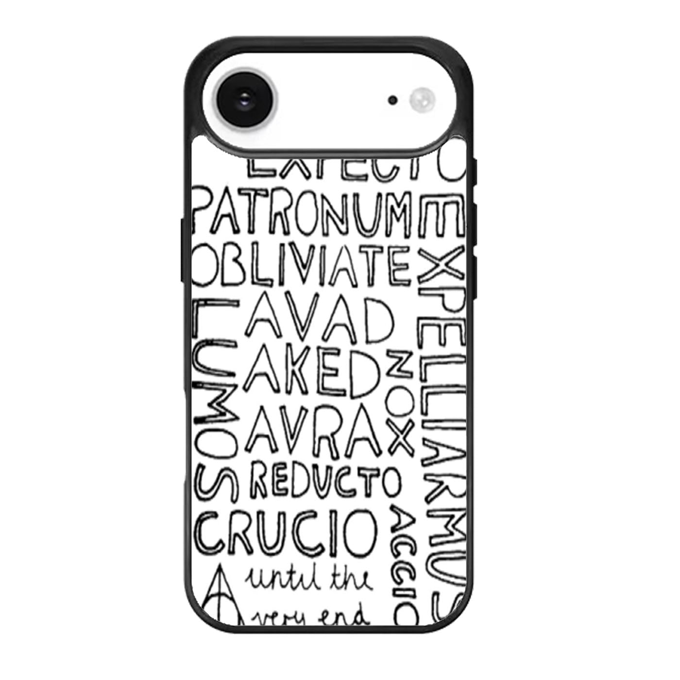 Harry Potter Magic Spells Minimal Design iPhone Air Case