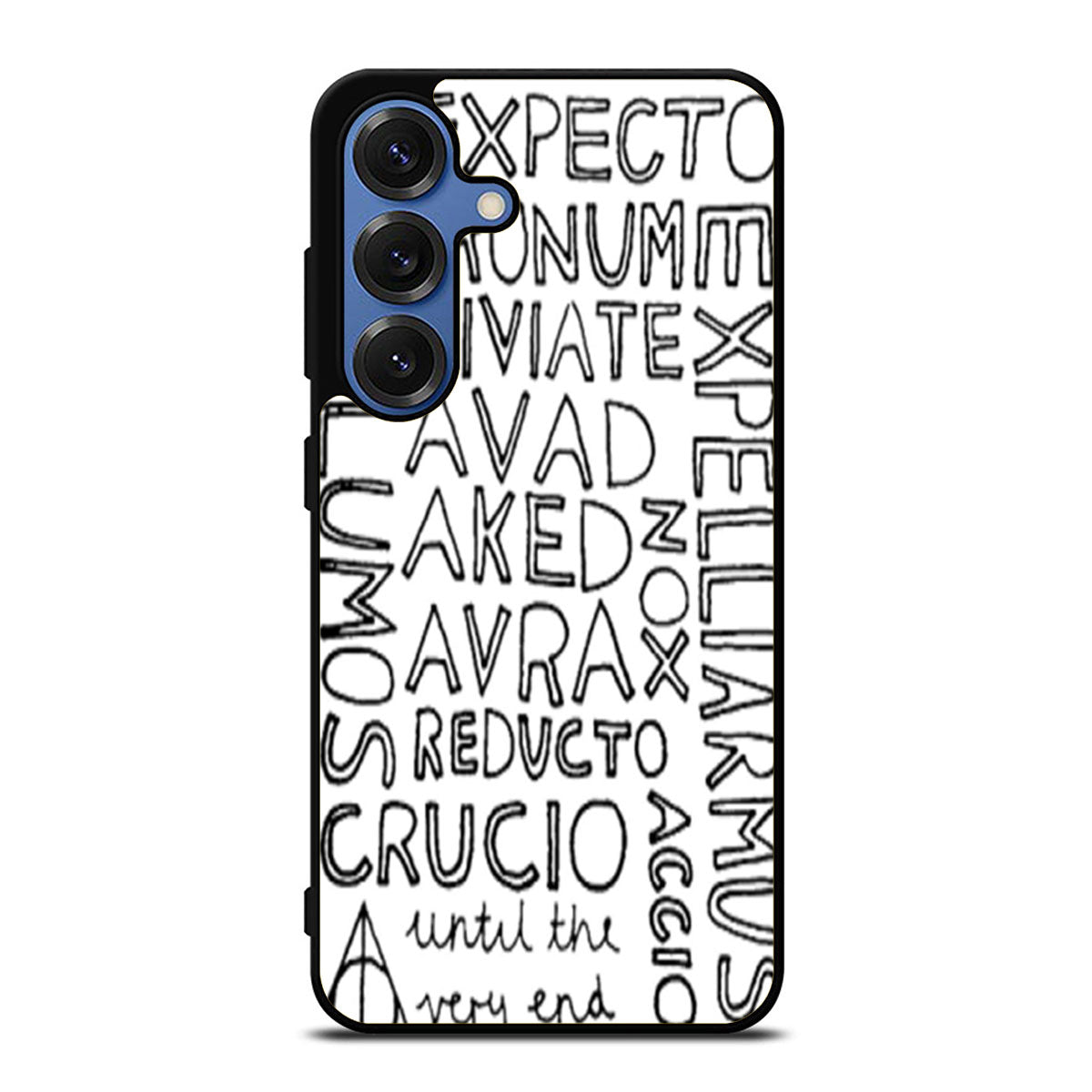 Harry Potter Magic Spells Minimal Design Samsung S25 Ultra Case