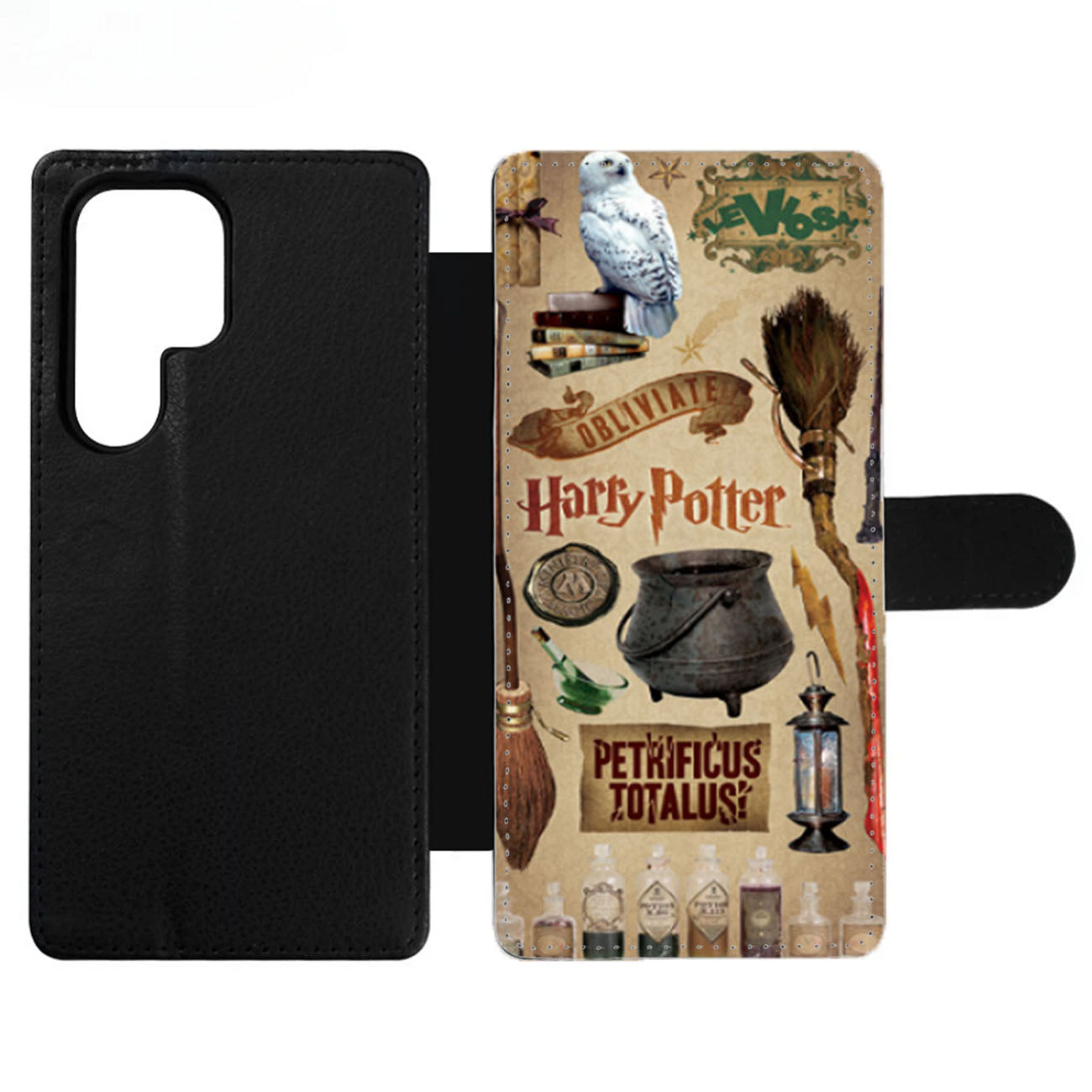 Harry Potter Magical Objects Wallet Samsung Case
