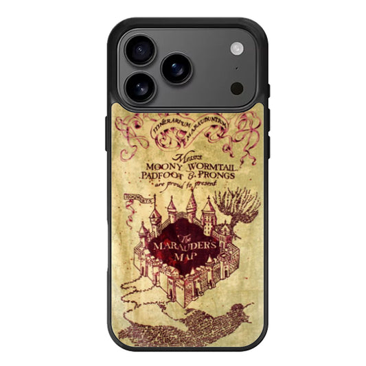Harry Potter Marauders Map iPhone 17 Pro Max Case