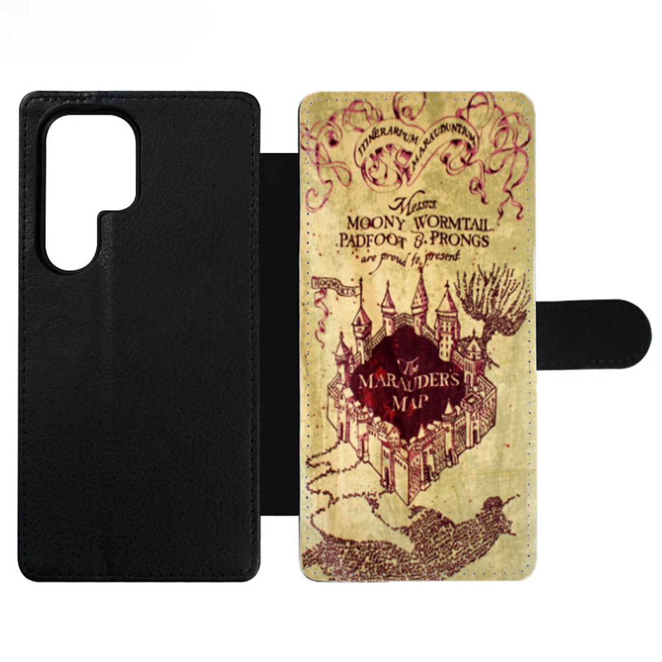 Harry Potter Marauders Map Wallet Samsung Case