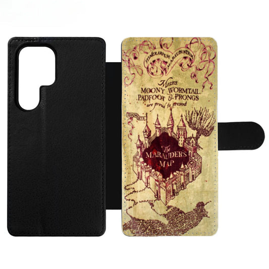 Harry Potter Marauders Map Wallet Samsung Case