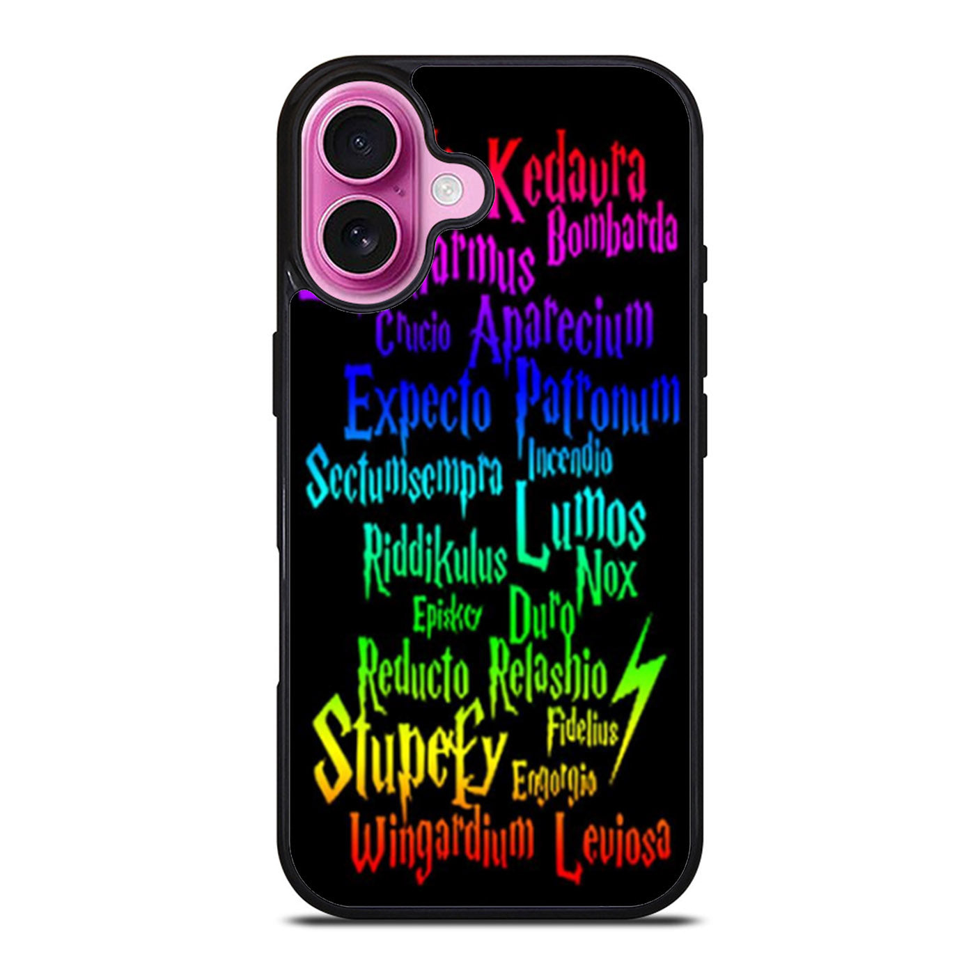 Harry Potter Movie Magic Spelling Quotes iPhone Case Cover